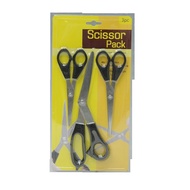 Bộ 3 Kéo Đa Kích Thước Uncle Bills QH0014  (Bạc)