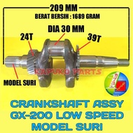 Gx 200 Ls Crankshaft Putaran Lambat Mesin Penggerak Honda