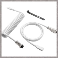 (VCBZ) USB Type-C Cable for Gaming Keyboards Double Sleeved Mechanical Keyboard Cable Mechanical Key