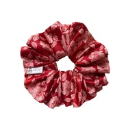 Cassandra Jumbo Scrunchie (Size: 18cm +- 2cm)|Big Scrunchie|xxl Scrunchie|Ikat Rambut|Hair Tie