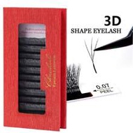CHUULASH 10 แถว C/D Curl YY/3D/4D/5D/6D/7D/8D/6D จริง/ ขนตาปลอม/ขนตาเปียก/5D FLOWER/ขนตาแบน Elipse ท