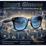 2026New AI Smart Glasses 800W Pixel Camera 4K Video AI Translation ChatGPT Music Player Call Waterpr