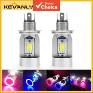 KEVANLY Motorcycle lamp H4 Motorcycle headlight bulb HS1 headlamp BA20D H6M fog lamp 30W 12/24V LED 