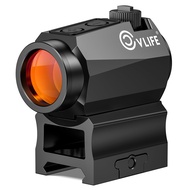 CVLIFE JackalHowl Red Dot Sight, Motion Awake 2 MOA Red Dot Optics, IPX7 Waterproof & Fogproof, 50,0