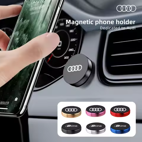 Magnetic Car Phone Holder Universal Car Phone Stand Car Accessories For Audi A4 B8 8P A3 A5 A6 C7 A1