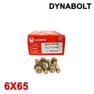 Dynabolt 6 X 65 WOWO Dyna Bolt Baut Beton Dinabol M6X65