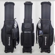 Taylor made golf bag with wheels, hard lid - golf bag with hard lid, with wheels