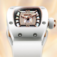 BONEST GATTI Watch Women Fashion Light Luxury Barrel Mechanical Watch Valentine Gift Girlfriend Phan