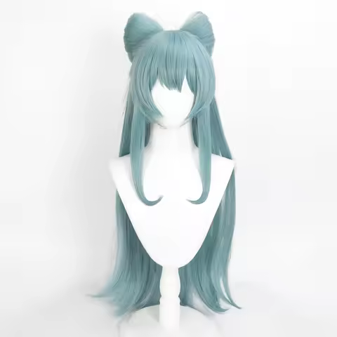 Anime Wig Yumemizuki Mizuki Cosplay Wigs Genshin Game Role-Playing Wigs Synthetic Wig with Bangs Dai
