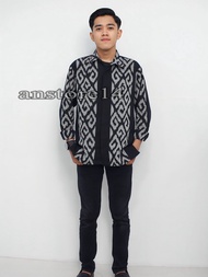 Baju Tenun Toraja Hitam - Dres Tenun Toraja Hitam