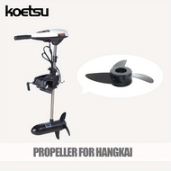 KOETSU One Pack Propeller for Hangkai HANGKAI Electric Motor 12V 45 55 65Lbs Baling-baling KOETSU un