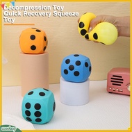 cowboy|  Stress Relief Toy Colorful Dice Squeeze Toy for Stress Relief and Play Soft Tpr Elastic Simulation Dice Pinch Toy for Adults and Teens Fidget Squishy Toy for Party Favor