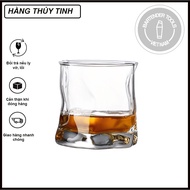 Rocking whiskey glass - Wave glass whiskey glass (BG13)