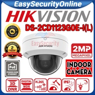 HIK HIKVISION DS-2CD1123G0E-I(L) 2.0MP POE Power Over Ethernet IP 2MP 1080P FULL HD Dome Indoor Netw
