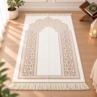 aydin Soft Prayer Mat | Minimalist Islamic Design | Sejadah Lembut & Selesa by