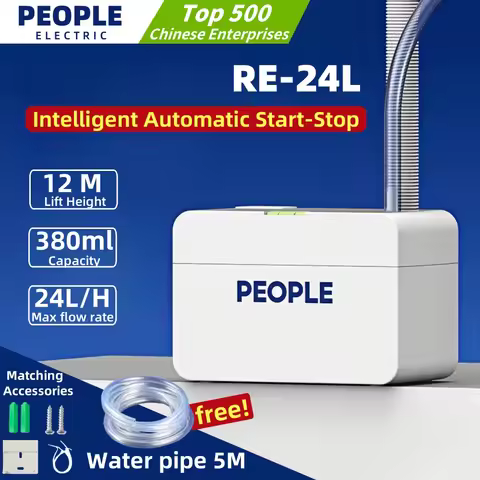 220V 24L/H 40L/H Automatic Ultra-quiet Condensate Pump With 5m Pipe Condensate Lift Pumps 1-3P On-ho