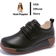 Hush Puppies women shoes Women's casual leather shoes ladies shoes Boat Shoes