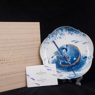 德國麥森meissen大波浪剪裁系列2015紀念盤一級典藏品