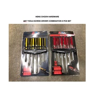 ABT SCREW-DRIVER 6PCS COMBINATION SET (LOWEST PRICE) (READY STOCK)