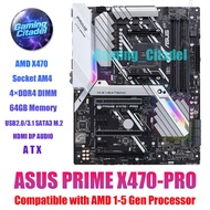 Used ASUS PRIME X470-PRO DDR4 ATX Motherboard AM4 Compatible with AM4 1-5 Gen Processors Tested