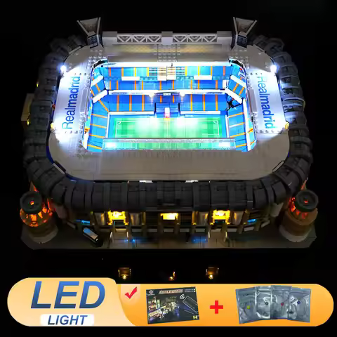 LED Light Kit For LEGO 10299 Santiago Bernabéu Stadium Lamp Ideas DIY Gift (Not Include Building Blo