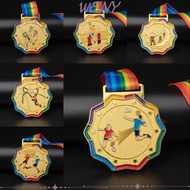 WENY Gold Award, Games Souvenir Competitions Prizes Award Medals, Team Metal Sport Competition Encou