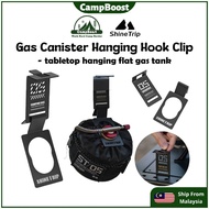 CampBoost SHINETRIP Gas Canister Hanging Hook Clip IGT Table Camping Dapur Camping Stove Gas Dapur G