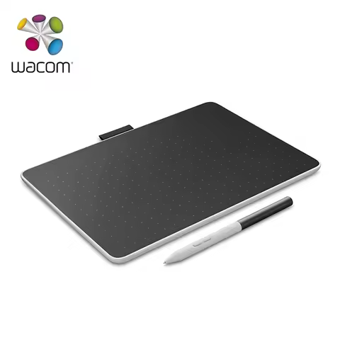 Wacom One CTC-4110WL Small Bluetooth Graphics Drawing Tablet 7.4 x 5.6 inch Compatible with Chromebo