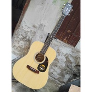 Acoustic Guitar - Cort AD810 OP Guitar - Cream and Brown (Bonus Pick)