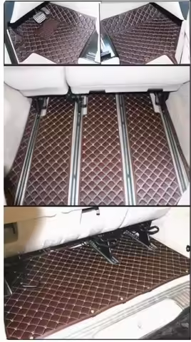 Custom special car floor mats for Mercedes Benz EQV 300 W447 2026-2020 6 7 8 seats waterproof full s