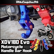 XDV180 Evo Hook Aluminum Alloy Solid CNC Motorcycle Hook Spare Part Quality Handle Hook for Keeway X