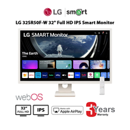 LG 32SR50F-W 32" Full HD IPS Smart Monitor with webOS