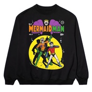 CREWNECK MERMAIDMAN AND BARNACLE BOY VINTAGE (UNISEX SWEATER)