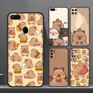 OPPO A54 A58 A58X A55 A57 A57S A57E A58 A38 A18 A1 A98 F23 A76 A74 A78 R9 R9S F1 Plus Capybara Black