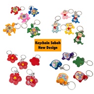 NEW DESIGN Keychain Sabah Souvenir Cenderahati