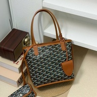 （稀有釋出！這款真的搶翻天😍😍）🏷️Goyard 高雅德．Anjou Mini Tote 雙面小托特