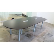 Oval Shape Meeting Table Conference Table (12 Feet) - Home & Office System - V-Q Series