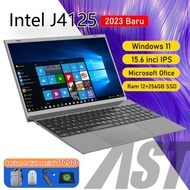 [Ready] Laptop Siswa Intel 15,6'' J4125 Silver Ram 12Gb+256G Ssd