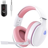 Gtheos 2.4GHz Wireless Gaming Headset for PS5, PS4 Fortnite & Call of Duty/FPS Gamers, PC, Nintendo 