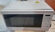 ╭✿㊣ 二手 東芝TOSHIBA 微電腦料理微波爐(20L)【ER-SS20(W)TW】開關按鈕斷裂,可用膠帶黏貼...
