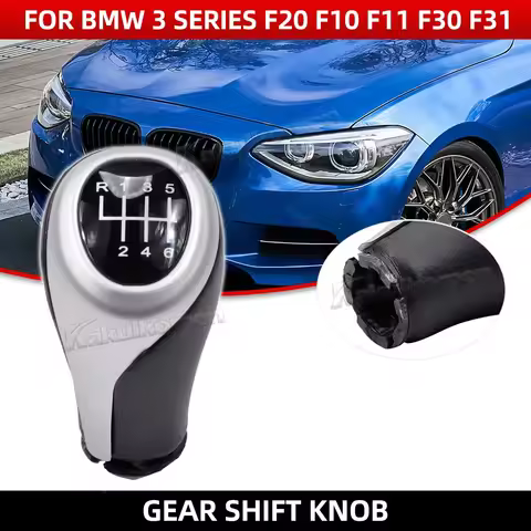 6 Speed Parts Car Gear Shift Knob Gear Shift Knob for BMW 3 Series F20 F10 F11 F30 F31