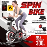 HTD Sport Sepeda Statis Spin Bike Eliter sepeda z-sport app