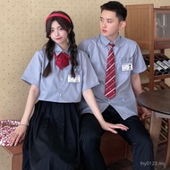 Japanese Class Uniform Suit Preppy Style Skirt jk Uniform Short-Sleeved Trendy Korean Version Junior