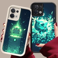BK-21 Pokemon Bulbasaur surprise Casing for OPPO Reno Find 8 X5 7 F21 F21S K9X Pro Lite 5G 4G