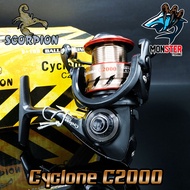 รอกตกปลา รอกสปินนิ่ง SCORPION CYCLONE C2000/3000/4000/5000