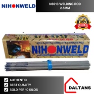 N-6013 NIHONWELD SPECIAL WELDING ROD 2.5 mm (3/32) (SOLD PER 10 KILOS)