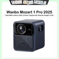Wanbo Mozart 1 Pro New 2025 Projector | 1200 ANSI Lumens | HDR 10 | 20W Speaker | Intelligent MEMC M