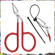 Cable Tie Opener Zip Tie Cable Tie Remover Tool Stainless Steel Zip Tie Cutter Tool with Silicone Ha