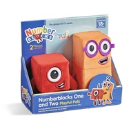 Sb Hand2Mind Numberblocks 1 And 2 Playful Pals Plush Boneka