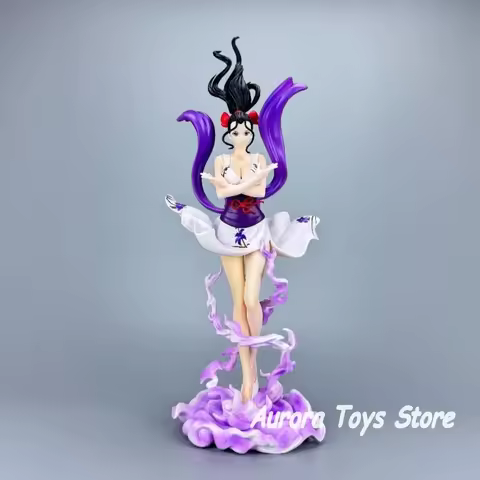 34cm/13.39in Anime One Piece Handmade Nico Robin Angel Comes to Anime Tide Play GK Scene Table Set D